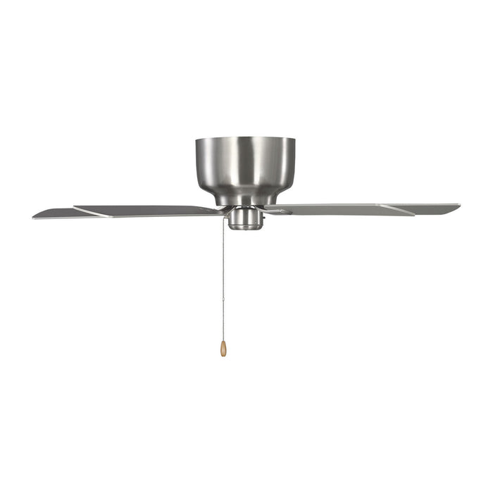 Myhouse Lighting Generation Lighting - 5LDH52BS - 52"Ceiling Fan - Linden 52 Hugger - Brushed Steel