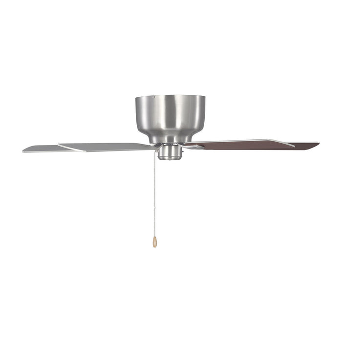 Myhouse Lighting Generation Lighting - 5LDH52BS - 52"Ceiling Fan - Linden 52 Hugger - Brushed Steel