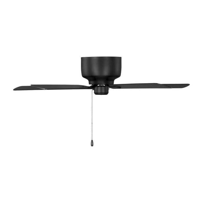 Myhouse Lighting Generation Lighting - 5LDH52MBK - 52"Ceiling Fan - Linden 52 Hugger - Midnight Black