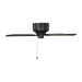 Myhouse Lighting Generation Lighting - 5LDH52MBK - 52"Ceiling Fan - Linden 52 Hugger - Midnight Black