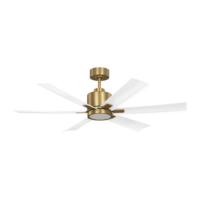 Myhouse Lighting Generation Lighting - 6FLSM52BBSD - 52"Ceiling Fan - Flera Smart 52 LED - Burnished Brass