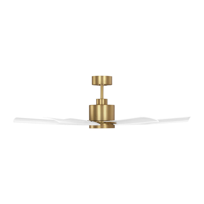 Myhouse Lighting Generation Lighting - 6FLSM52BBSD - 52"Ceiling Fan - Flera Smart 52 LED - Burnished Brass