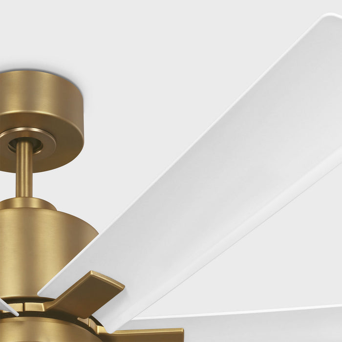 Myhouse Lighting Generation Lighting - 6FLSM52BBSD - 52"Ceiling Fan - Flera Smart 52 LED - Burnished Brass