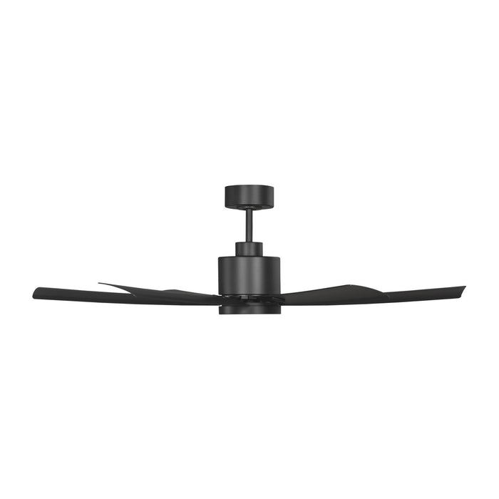 Myhouse Lighting Generation Lighting - 6FLSM52MBKD - 52"Ceiling Fan - Flera Smart 52 LED - Midnight Black