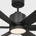 Myhouse Lighting Generation Lighting - 6FLSM52MBKD - 52"Ceiling Fan - Flera Smart 52 LED - Midnight Black