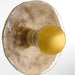 Myhouse Lighting Quorum - 53-8-47 - One Light Wall Sconce - Del Rey - Brushed Brass