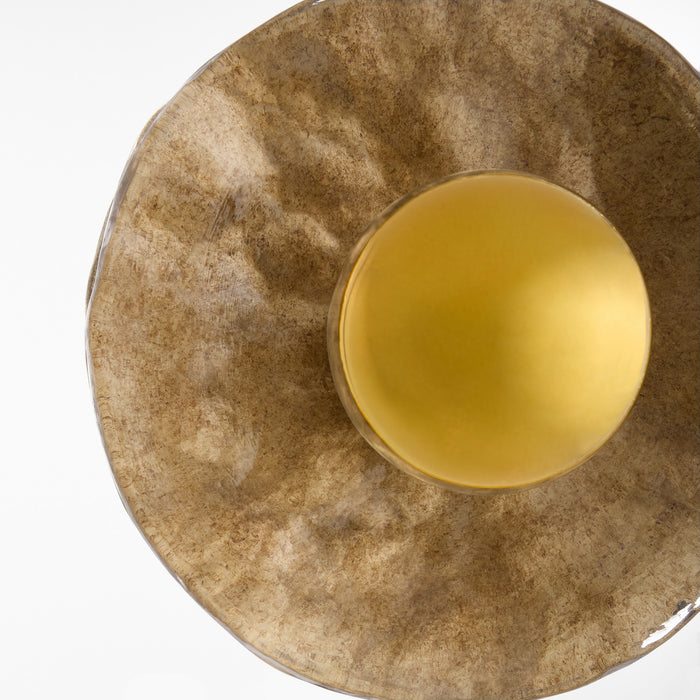 Myhouse Lighting Quorum - 53-8-47 - One Light Wall Sconce - Del Rey - Brushed Brass