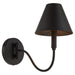 Myhouse Lighting Quorum - 5914-1-59 - One Light Swing-Arm Lamp - Waltz - Matte Black
