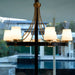 Myhouse Lighting Quorum - 635-6-80 - Six Light Chandelier - Hidalgo - Aged Brass