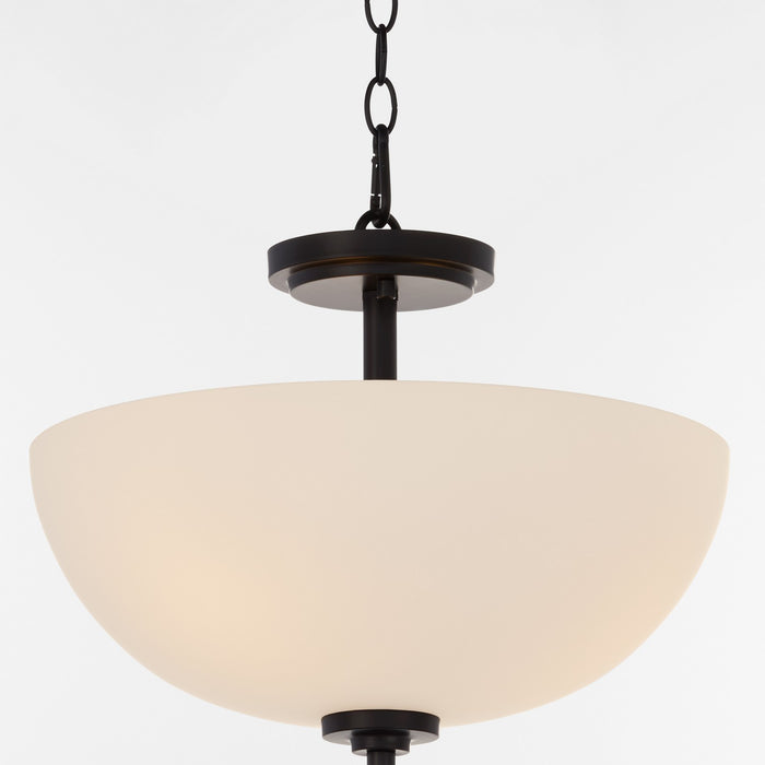 Myhouse Lighting Quorum - 2800-15-159 - Three Light Dual Mount - Adams - Matte Black