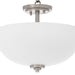 Myhouse Lighting Quorum - 2800-15-165 - Three Light Dual Mount - Adams - Satin Nickel