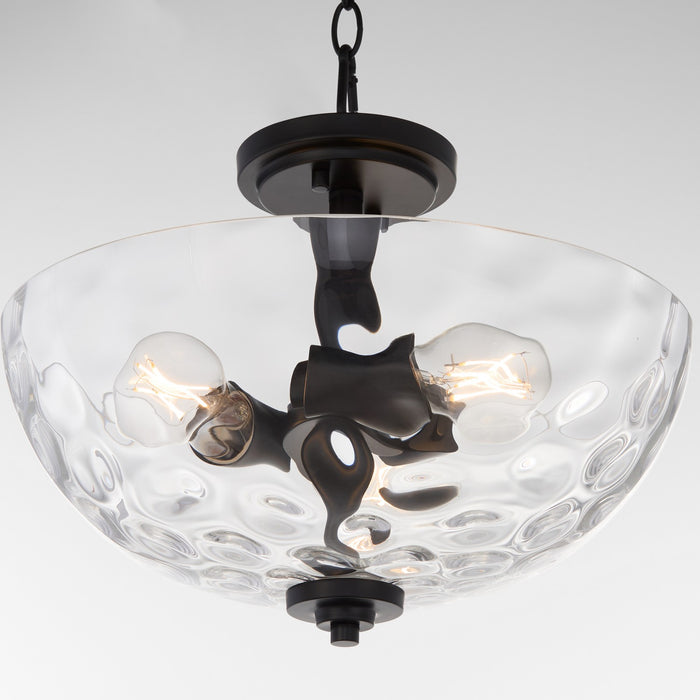 Myhouse Lighting Quorum - 2800-15-259 - Three Light Dual Mount - Adams - Matte Black