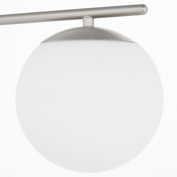 Myhouse Lighting Quorum - 639-3-65 - Three Light Chandelier - Jasper - Satin Nickel