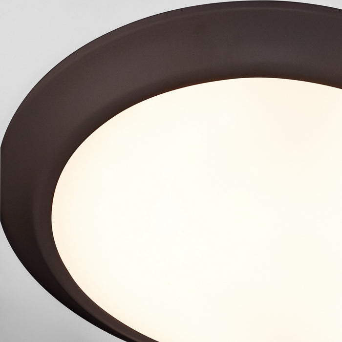 Myhouse Lighting Quorum - 906-10-86 - LED Disk - Oiled Bronze