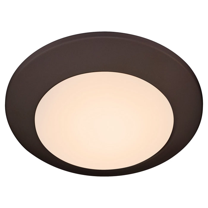 Myhouse Lighting Quorum - 906-6-86 - LED Disk - Oiled Bronze