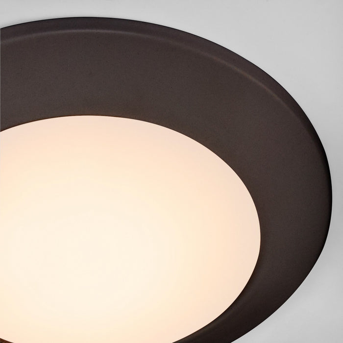 Myhouse Lighting Quorum - 906-6-86 - LED Disk - Oiled Bronze