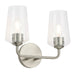 Myhouse Lighting Progress Lighting - P300540-009 - Two Light Bath & Vanity - Celino - Brushed Nickel