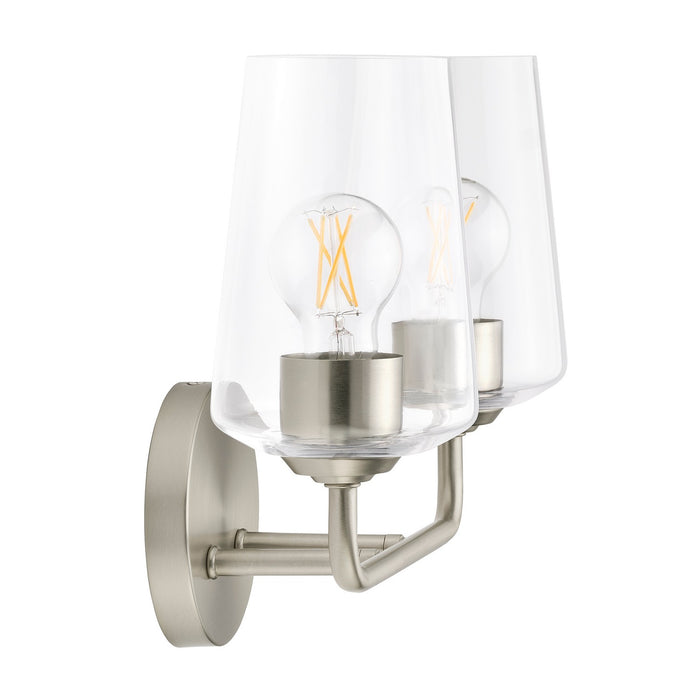Myhouse Lighting Progress Lighting - P300540-009 - Two Light Bath & Vanity - Celino - Brushed Nickel