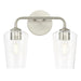 Myhouse Lighting Progress Lighting - P300540-009 - Two Light Bath & Vanity - Celino - Brushed Nickel