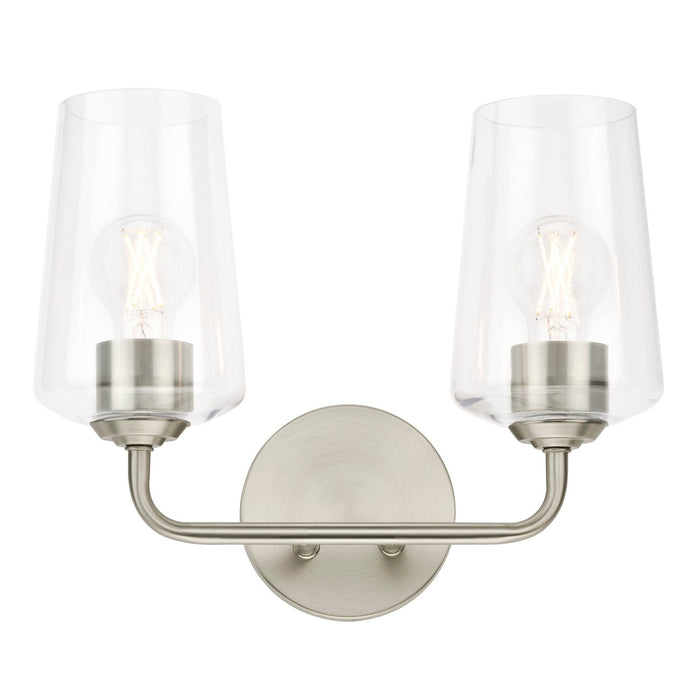 Myhouse Lighting Progress Lighting - P300540-009 - Two Light Bath & Vanity - Celino - Brushed Nickel