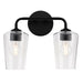 Myhouse Lighting Progress Lighting - P300540-031 - Two Light Bath & Vanity - Celino - Black