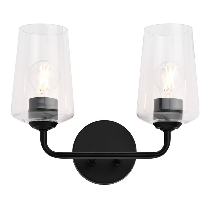 Myhouse Lighting Progress Lighting - P300540-031 - Two Light Bath & Vanity - Celino - Black