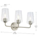 Myhouse Lighting Progress Lighting - P300541-009 - Three Light Bath & Vanity - Celino - Brushed Nickel