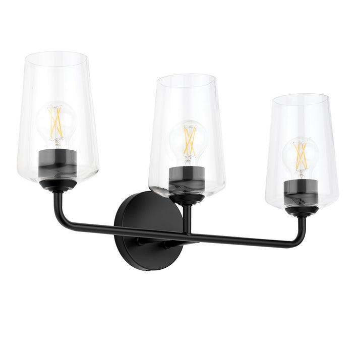Myhouse Lighting Progress Lighting - P300541-031 - Three Light Bath & Vanity - Celino - Black
