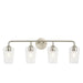 Myhouse Lighting Progress Lighting - P300542-009 - Four Light Bath & Vanity - Celino - Brushed Nickel
