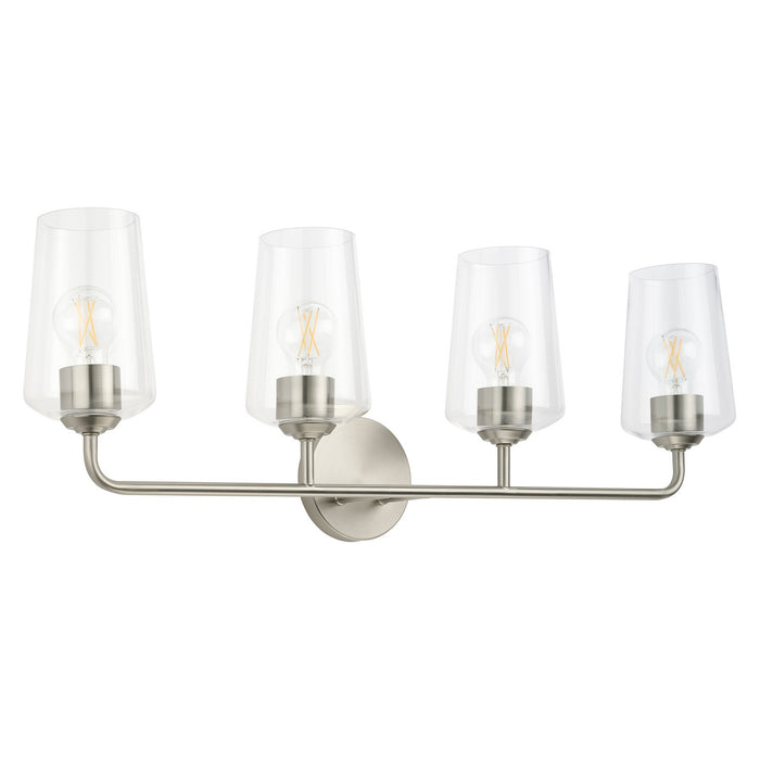 Myhouse Lighting Progress Lighting - P300542-009 - Four Light Bath & Vanity - Celino - Brushed Nickel