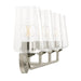 Myhouse Lighting Progress Lighting - P300542-009 - Four Light Bath & Vanity - Celino - Brushed Nickel