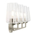 Myhouse Lighting Progress Lighting - P300542-009 - Four Light Bath & Vanity - Celino - Brushed Nickel