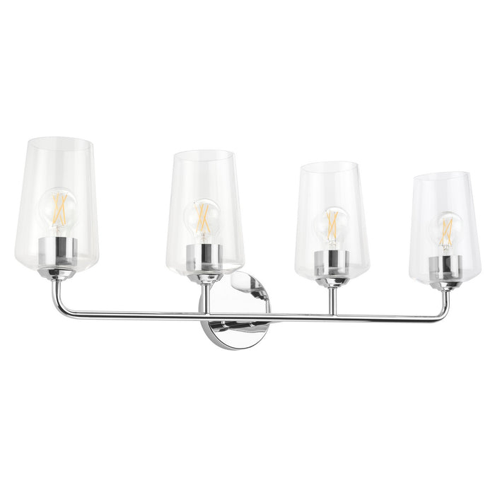 Myhouse Lighting Progress Lighting - P300542-015 - Four Light Bath & Vanity - Celino - Polished Chrome