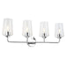 Myhouse Lighting Progress Lighting - P300542-015 - Four Light Bath & Vanity - Celino - Polished Chrome