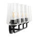 Myhouse Lighting Progress Lighting - P300542-031 - Four Light Bath & Vanity - Celino - Black
