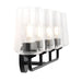 Myhouse Lighting Progress Lighting - P300542-031 - Four Light Bath & Vanity - Celino - Black