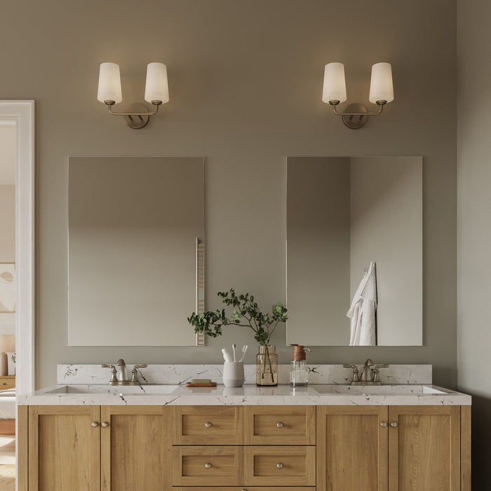 Myhouse Lighting Progress Lighting - P300543-009 - Two Light Bath & Vanity - Celino - Brushed Nickel