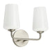 Myhouse Lighting Progress Lighting - P300543-009 - Two Light Bath & Vanity - Celino - Brushed Nickel