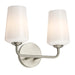 Myhouse Lighting Progress Lighting - P300543-009 - Two Light Bath & Vanity - Celino - Brushed Nickel