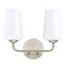 Myhouse Lighting Progress Lighting - P300543-009 - Two Light Bath & Vanity - Celino - Brushed Nickel