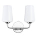 Myhouse Lighting Progress Lighting - P300543-015 - Two Light Bath & Vanity - Celino - Polished Chrome