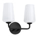 Myhouse Lighting Progress Lighting - P300543-031 - Two Light Bath & Vanity - Celino - Black