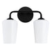 Myhouse Lighting Progress Lighting - P300543-031 - Two Light Bath & Vanity - Celino - Black