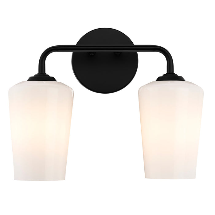 Myhouse Lighting Progress Lighting - P300543-031 - Two Light Bath & Vanity - Celino - Black
