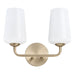 Myhouse Lighting Progress Lighting - P300543-177 - Two Light Bath & Vanity - Celino - Champagne Bronze