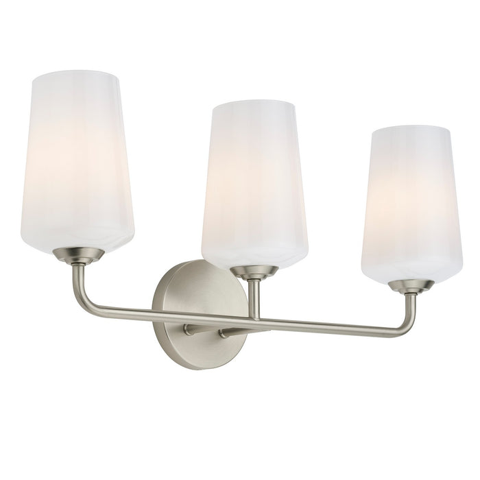 Myhouse Lighting Progress Lighting - P300544-009 - Three Light Bath & Vanity - Celino - Brushed Nickel