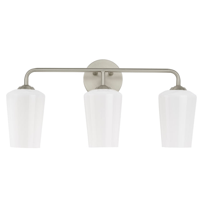 Myhouse Lighting Progress Lighting - P300544-009 - Three Light Bath & Vanity - Celino - Brushed Nickel