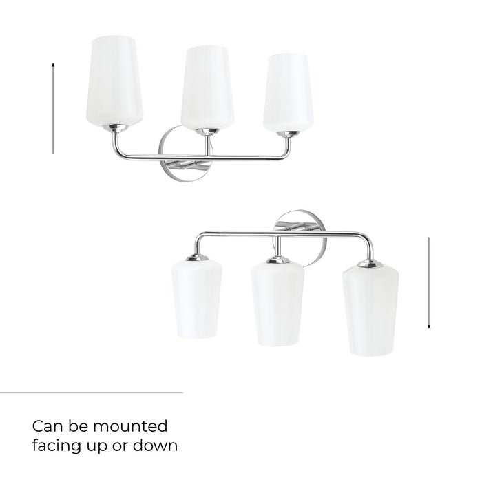 Myhouse Lighting Progress Lighting - P300544-015 - Three Light Bath & Vanity - Celino - Polished Chrome