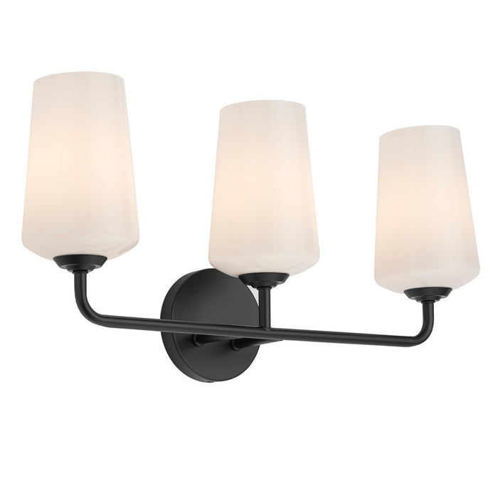 Myhouse Lighting Progress Lighting - P300544-031 - Three Light Bath & Vanity - Celino - Black