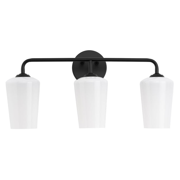 Myhouse Lighting Progress Lighting - P300544-031 - Three Light Bath & Vanity - Celino - Black
